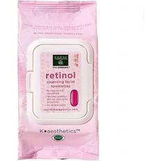 Earth Therapeutics Makeup Remover Wipes with Retinol - Unscented
