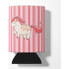 Caroline's Treasures Little Pink Pony Can Hugger Bottle Cooler