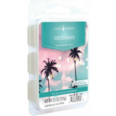 Wax Melt Coco Oasis Scented Set 3.5 H x 2.5 W x 1 D Wax Melt