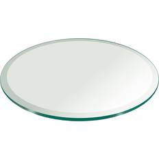 Glass Table Tops Fab Glass and Mirror 44 Inch Round Table Top