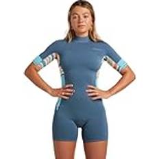 Womens Swell Series 2mm Back Zip Shorty Wetsuit