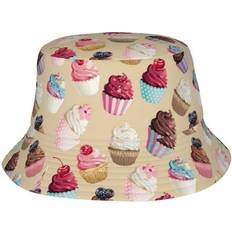 Hats Cywemop Cute Fruit Ice Cream Print Bucket Hat - Fruit Ice Cream Print