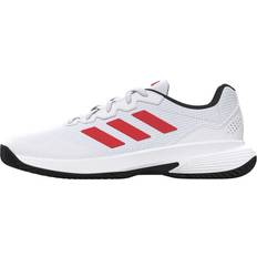 Red Racket Sport Shoes adidas Gamecourt 2 Shoes - FTWR White/Lucid Red/Core Black