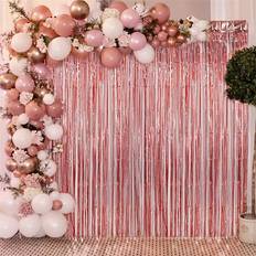 Yellow Doorway Party Curtains Shein Luxurious Rain Silk Birthday Party Decoration 39.37in x 78.74in