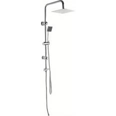 Shein Shower Riser Kit Twin Head Adjustable