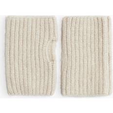 Cheap Arm & Leg Warmers H&M Rib Knit Wrist Warmers - Brown