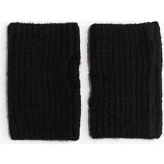 Cheap Arm & Leg Warmers H&M Rib Knit Wrist Warmers - Black