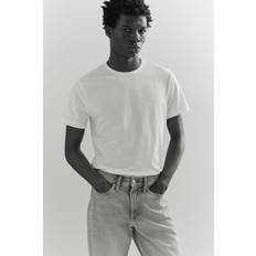 H&M Herr Slim Fit T-shirt - Vit