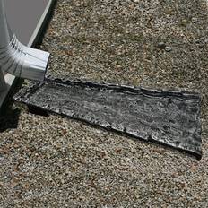 Silver Gutter Bed Bath & Beyond Silver Slate Stone Rock Cast Aluminum Downspout Gutter 24 in