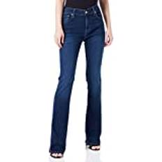 Bootcut Bair Eco Jeans - Mörkblå