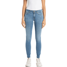 Replay New Luz Skinny Jeans - Medium Blå