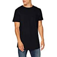 Build Your Brand Shaped Long Tee - Svart