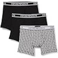 Emporio Armani 3 Pack Of Boxers - Multicolour Cotton