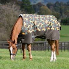 Beige Horse Rugs Weatherbeeta ComFiTec Tyro Standard Neck Turnout Rug - Jungle Print