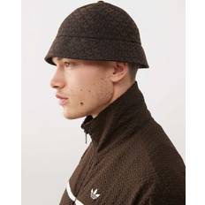 Adidas Herr Hattar adidas Originals Brun Solhatt Med Monogram