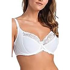 Teyli Womens Bra Underwired Minimiser - Amelia Color White