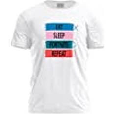 Green Fish Men's T-Shirt - White