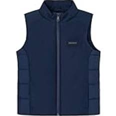 Blåa Varmfodrade västar Barnkläder Hackett London Hs Fusion Gilet Jackat - Marinblå