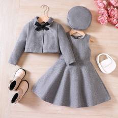 Shein Young Girl Short Jacket And Jumper Dress - Autumn/Winter