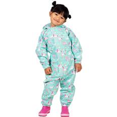 Rain Overalls Children's Clothing Jan & Jul Rain Suit for Toddler Girls Unicorn