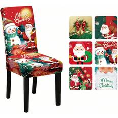 Loose Covers Shein Christmas Waterproof Seat Loose Chair Cover