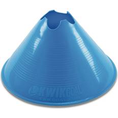 Marker Cones Kwik Goal Jumbo Disc Cones (Blue, Pack of 12) 6-Inch x 11-Inch