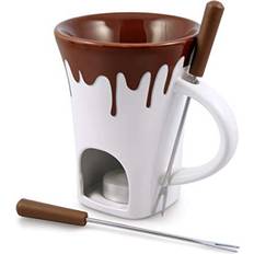 Cookware Swissmar Nostalgia Chocolate Fondue Mug Set of 4