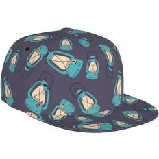 Cywemop Snapback Hat Light Bulbs - Blue