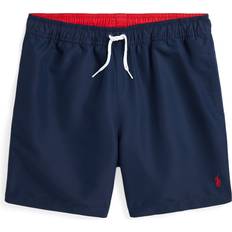 Blå Badebukser Børnetøj Polo Ralph Lauren Badeshorts - Navy/Rød