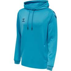 Bleu - Football Pulls Hummel Core XK Hoodie - Azur/Dunkelblau