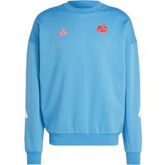 Adidas Orange Jumpers adidas France Travel Z.N.E. Sweatshirt - Focus Blue