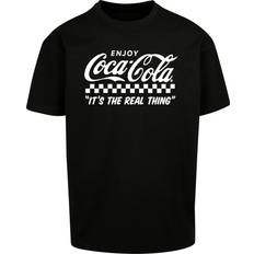 Bekleidung Coca Cola Enjoy Coke Tee - Schwarz/Weiß