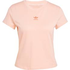 Adidas Pink T-shirts adidas Essentials Slim T-Shirt - Glow Pink