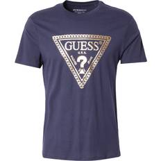 Guess Golden Bekleidung Guess T-Shirt - Navy/Gold