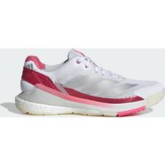 Harmaa - Mies Mailapeliurheilukengät Crazyquick BOOST Padel Shoes - Cloud White/Silver Metallic/Lucid Pink