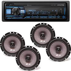 Alpine DIN Boat & Car Stereos Alpine UTE-73BT Bluetooth Multimedia Receiver