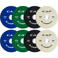 Cap Barbell Weight Plates Cap Barbell 190 lb PRO Olympic Bumper Plate Set