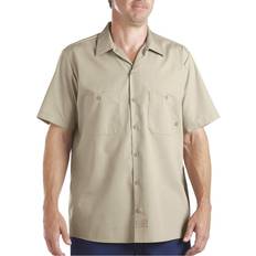 Dickies Work Tops Dickies Men's Short Sleeve Work Shirt - Desert Sand