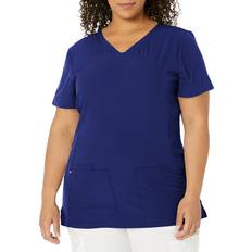 Workwear & Equipment Heartsoul Women's Pitter-Pat V-Neck Scrubs Shirt - Galaxy Blue