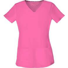 Workwear & Equipment Heartsoul Pitter-Pat V-Neck Scrubs Shirt - Pink