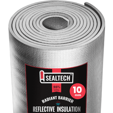 Insulation Sealtech AKR Supplies, 10mm Reflective Ultra Heavy Duty Polyethylene Foam 24 X 10 Insulation Roll