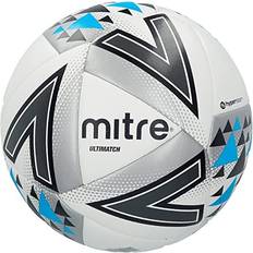 Mitre Ultimatch Soccer Ball Yellow Orange Blue 5