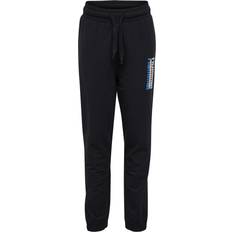 Yellow Trousers Hummel Tukas Hose - Blau/Gelb/Schwarz/Weiß