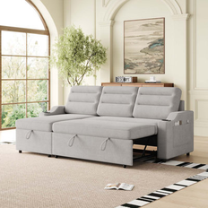 Sofas Latitude Run Comfy Modern Bed with Storage Recliner Sofa