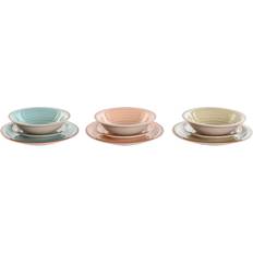 Dinner Sets Home ESPRIT Multicolour Dinnerware of 18 Pieces Dinner Set