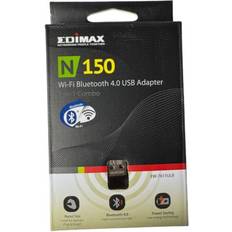 Edimax ew-7611ulb v1.0 n150 wi-fi bluetooth 4.0 usb adapter Black N150 BT