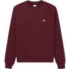 New Balance Unisex Jumpers New Balance MADE In USA Core Crewneck Sweatshirt - Red Cotton Fleece