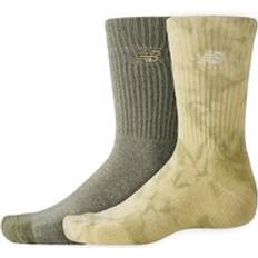 New Balance Unisex Socks New Balance Tie Dye Midcalf Socks - Beige/Grey Cotton