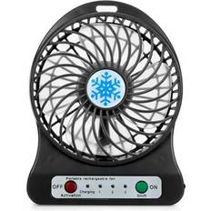 Cheap Desk Fans SHENGXINY Portable Rechargeable Led Light Fan 18650