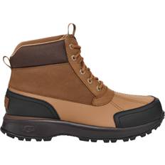 UGG Brown Lace Boots UGG Men's Emmett Duck Boot Leather - Chestnut